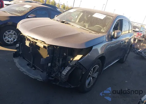 2018 Acura Mdx z USA, uszkodzony, nr VIN 5J8YD3H32JL003619